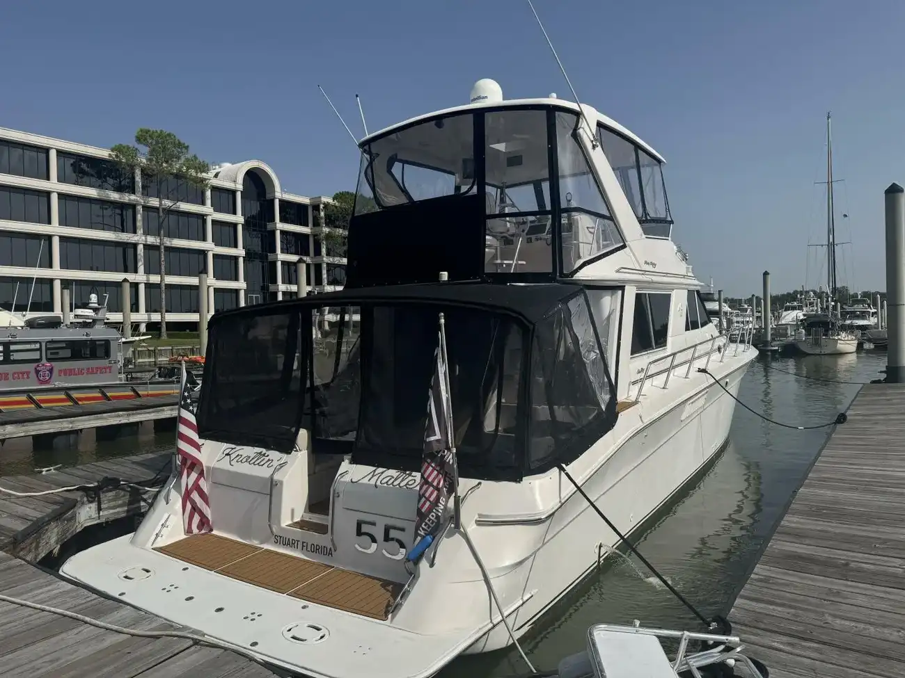 Sea Ray 550 Sedan Bridge Knottin Matters