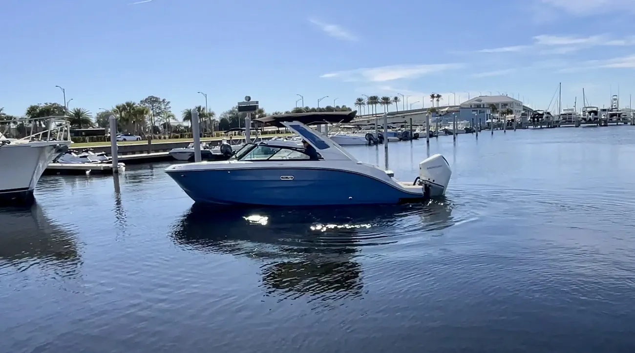 Sea Ray SDX 250 fuera de borda