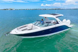 Thumbnail von Sea Ray SLX 310 fuera de borda