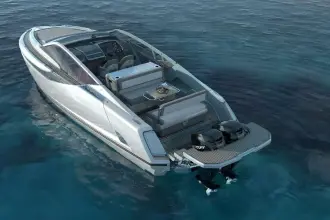 Thumbnail von Fairline F Line 33 Outboard New Cockpit Layout