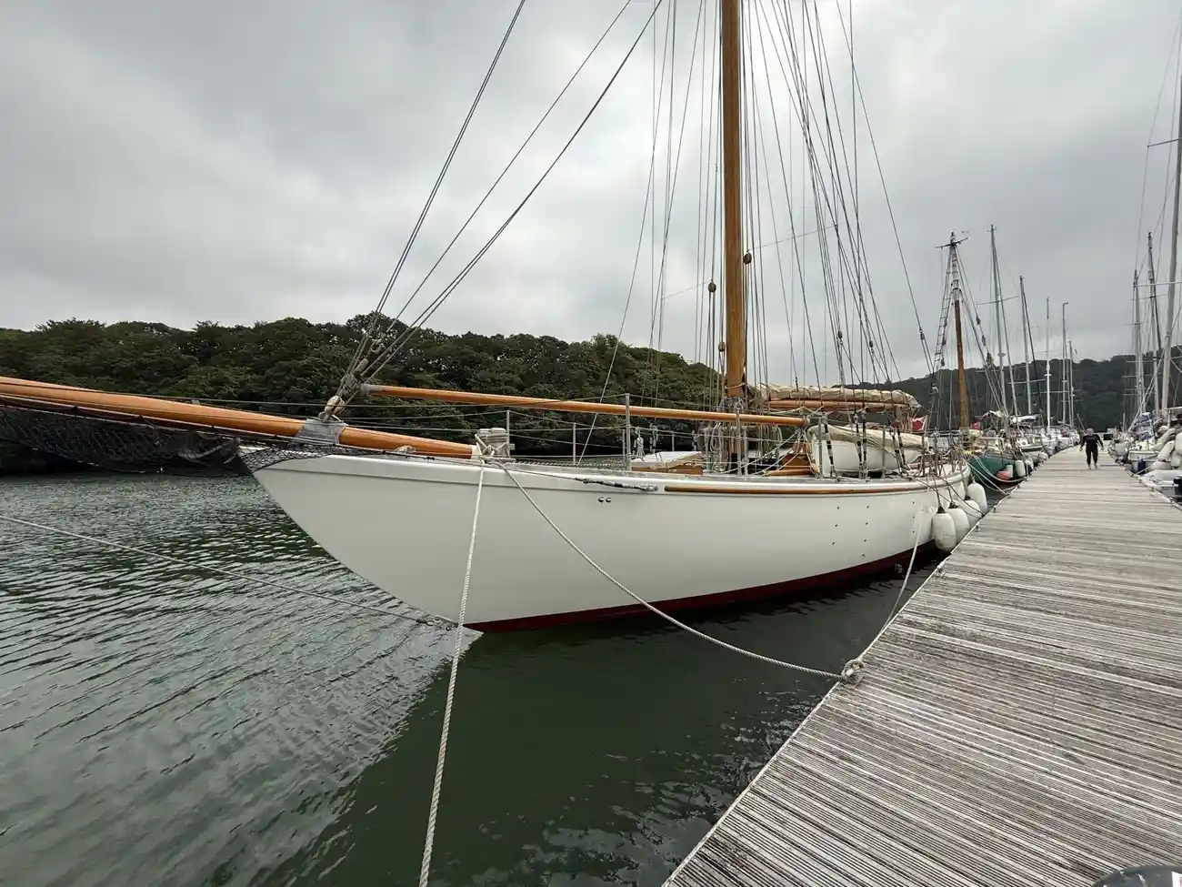 Thumbnail von Laurent Giles Dyarchy Gaff Cutter