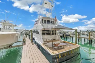 Thumbnail von Viking 72 Enclosed Bridge Reel Blonde