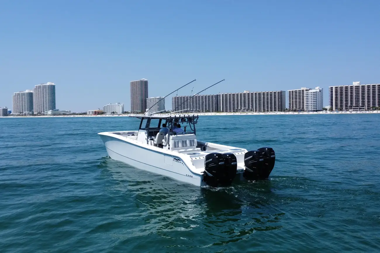 Thumbnail von Invincible 46 Catamaran REEL DEPLOYMENT