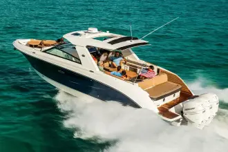 Thumbnail von Sea Ray SLX 400 Außenborder