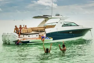 Thumbnail von Sea Ray SLX 400 Außenborder