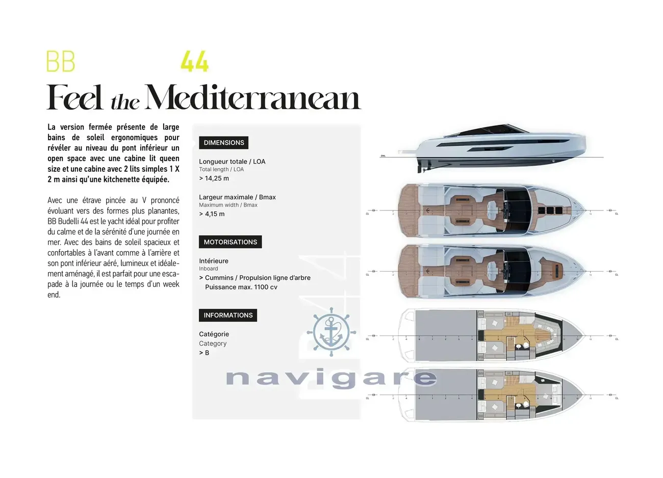 Thumbnail von BB Yachts BB 44 Ischia