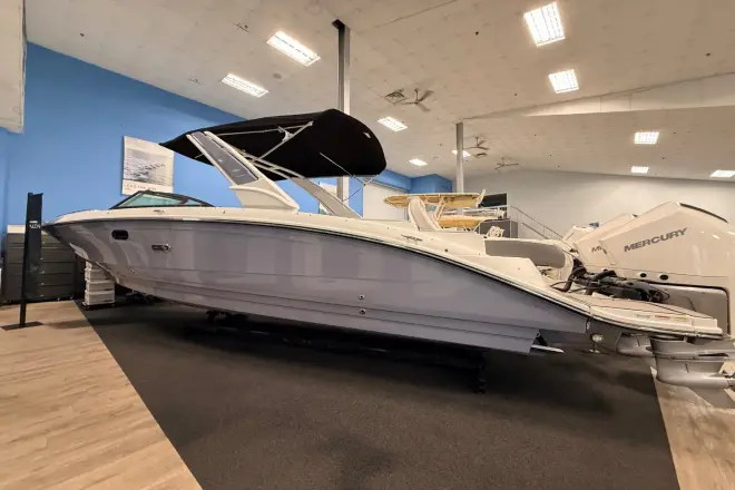 Sea Ray SDX 290 buitenboord