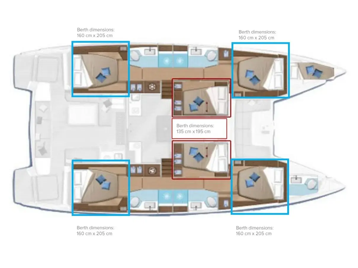 Thumbnail von Lagoon 50 ADRIATIC LEOPARD