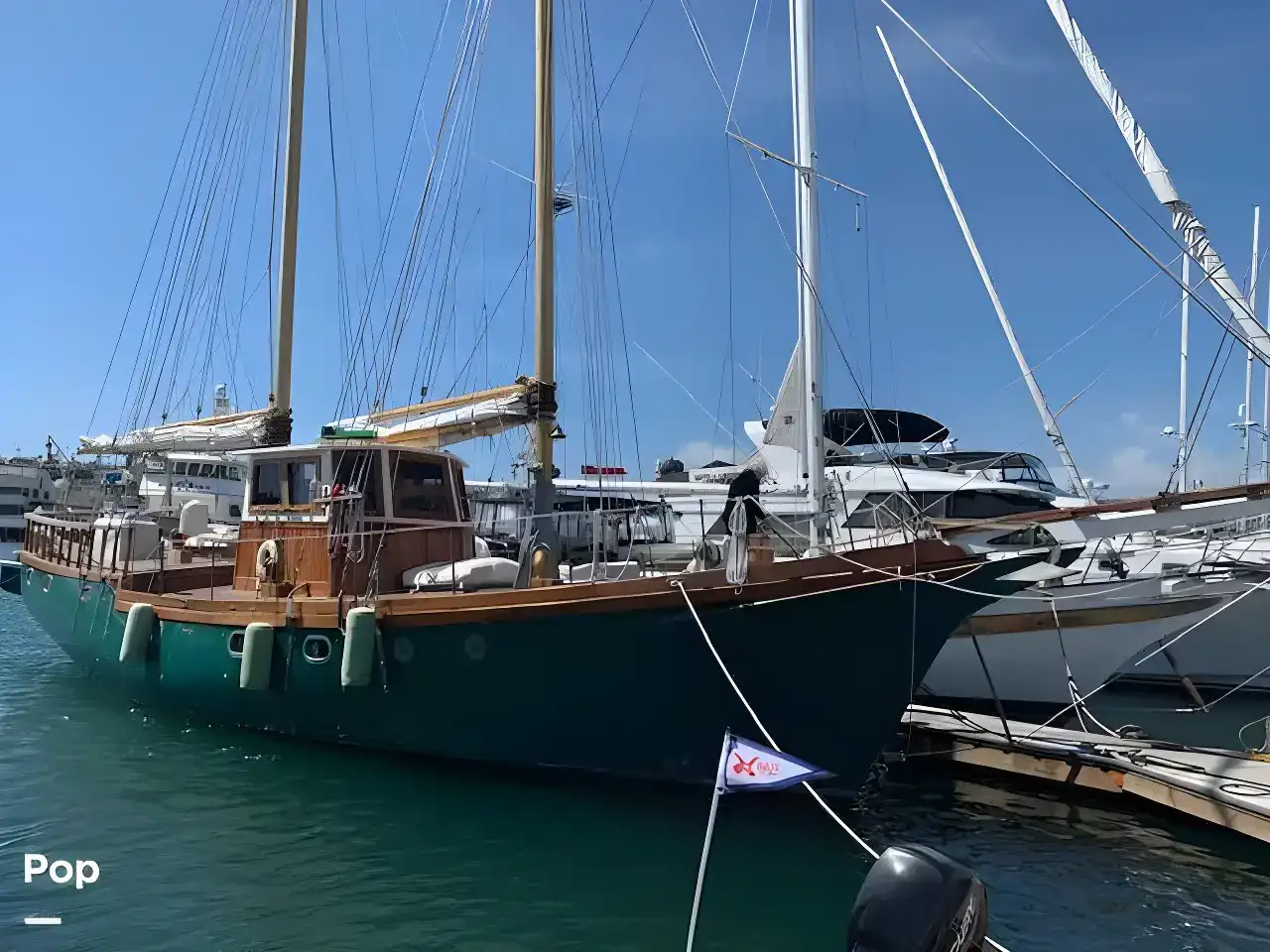 Custom Topsail Gaff Rigged Schooner