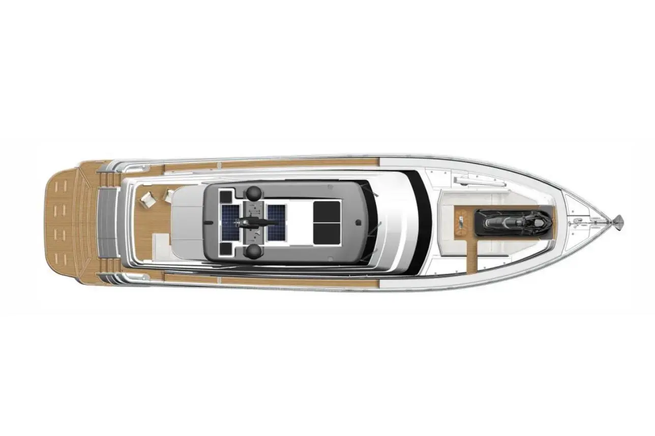 Thumbnail von Riviera 78 Enclosed Bridge