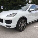 Porsche Cayenne S Diesel Weiß Metallic