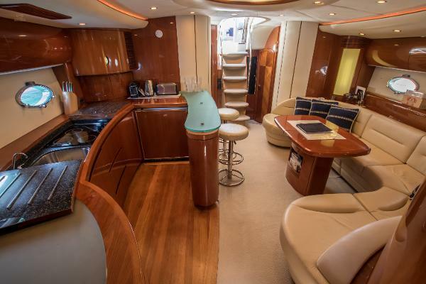 Princess V65 Saloon and Galley