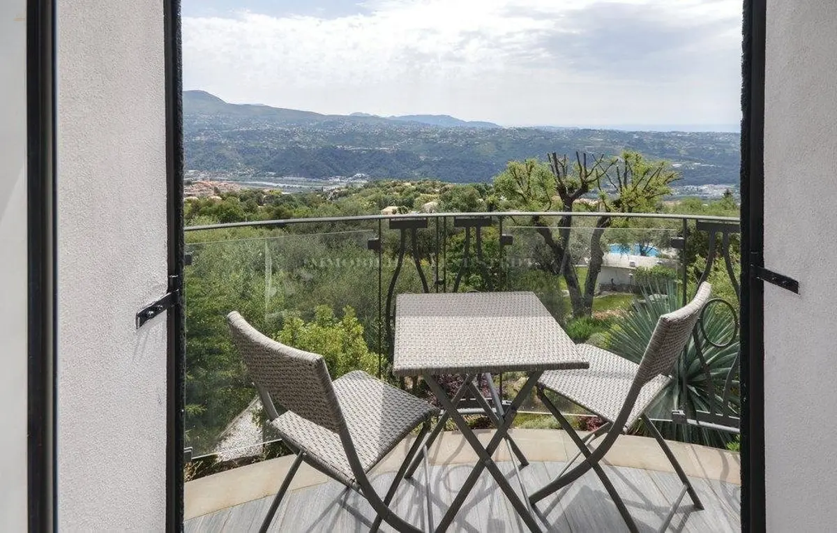 Balkon mit Ausblick