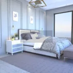 Schlafzimmer beige