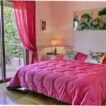 Schlafzimmer rosa