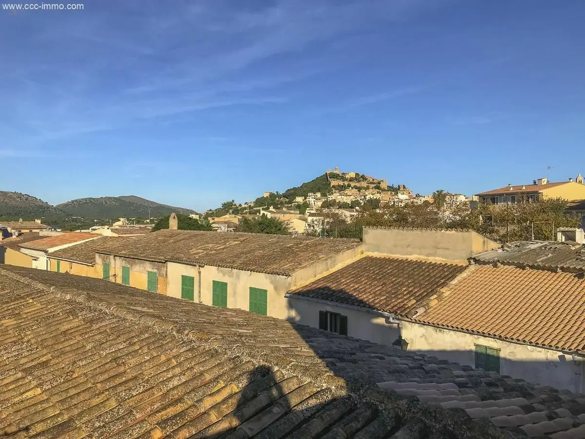 Blick über die mallorquinischen Dächer