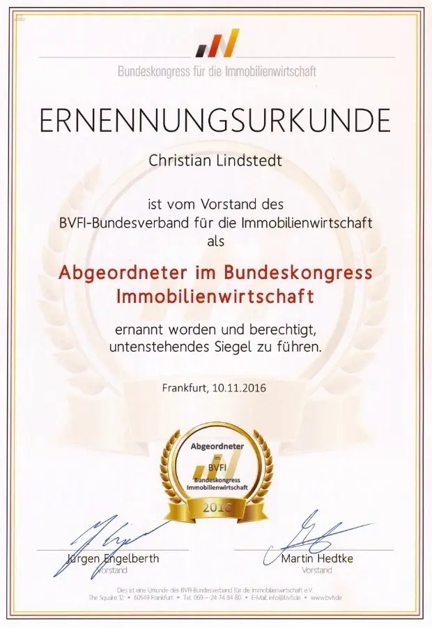 Unsere Urkunde!