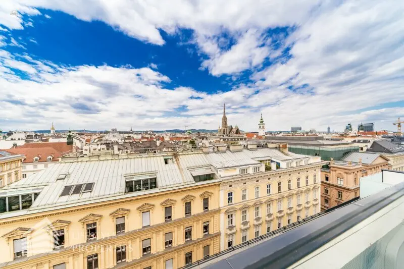 ERSTBEZUG! 4-Zimmer-Dachterrassenwohnung, Nähe Stephansplatz