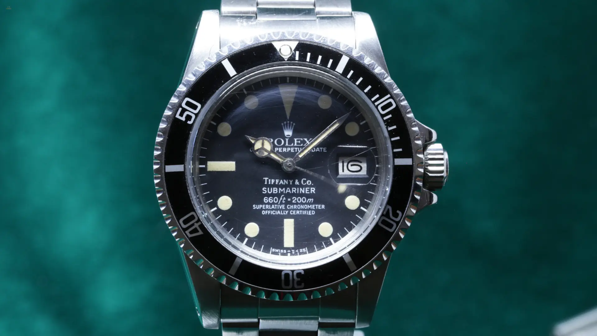 ROLEX SUBMARINER 1680 Tiffany & Co.