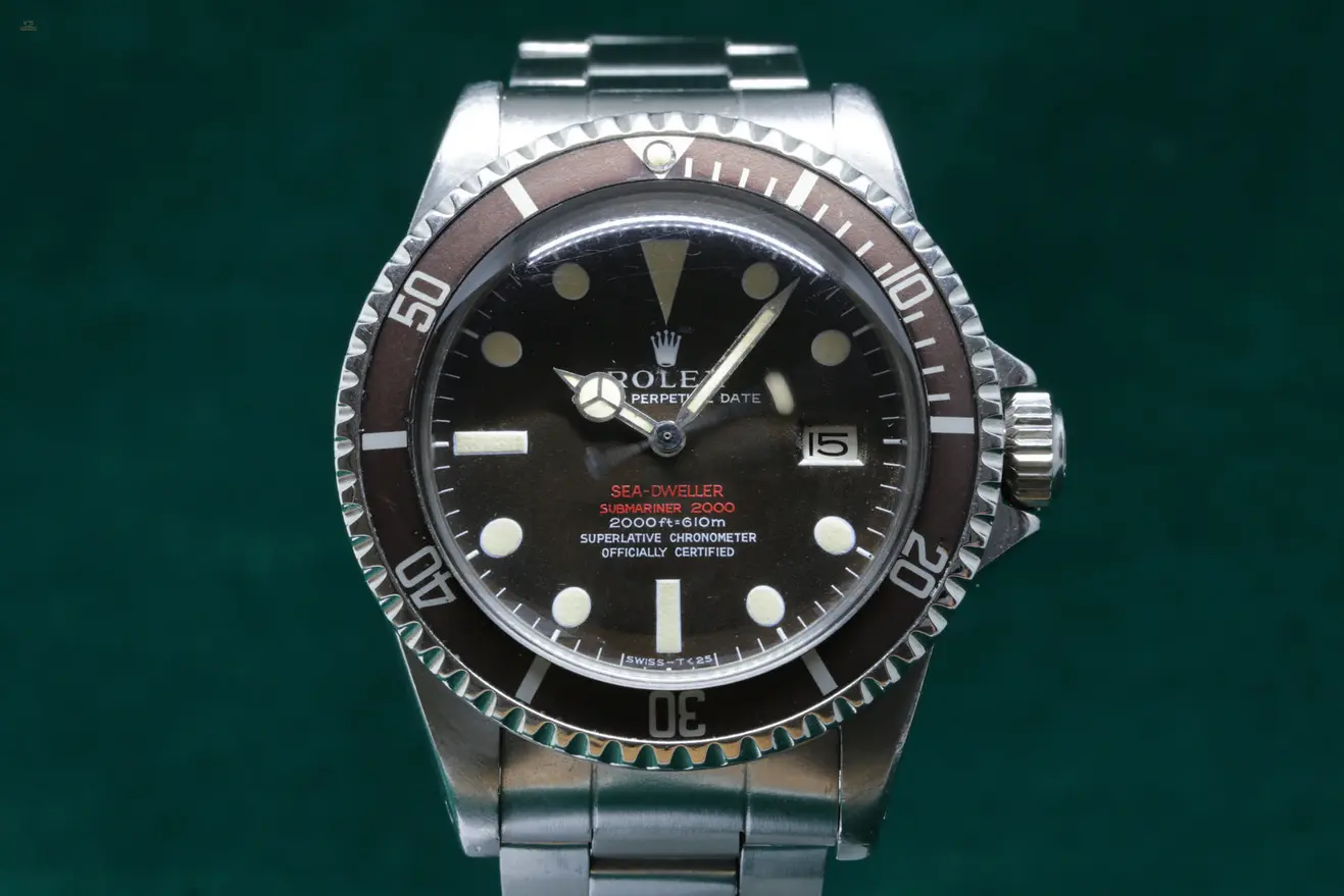 ROLEX SEA-DWELLER DOUBLE RED 1665 MK2 TROPICAL DIAL