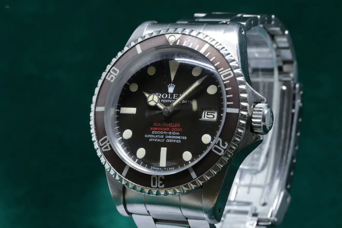 ROLEX SEA-DWELLER DOUBLE RED 1665 MK2 TROPICAL DIAL