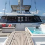 Alegria 67 foredeck