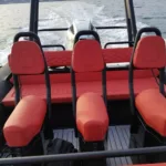 Highfield PA 860 aluminium RIB - seating arrangements