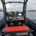 Highfield PA 860 aluminium RIB - console