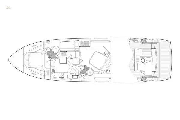 Manufacturer Provided Image: Lower Deck Layout