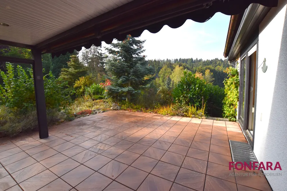 Terrasse mit Fernblick