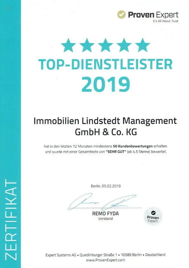 Top-Dienstleister 2019