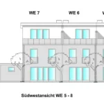 Süd-West Ansicht