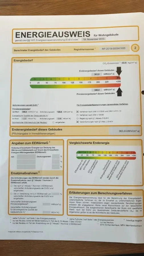 Energieausweis