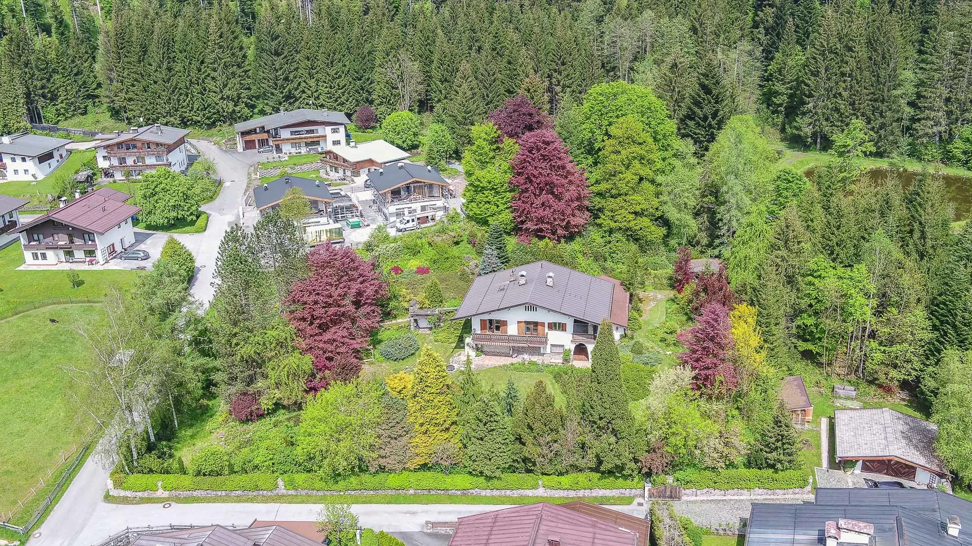 KITZIMMO-einzigartige Liegenschaft in Toplage von St. Johann in Tirol.