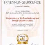 Unsere Urkunde!