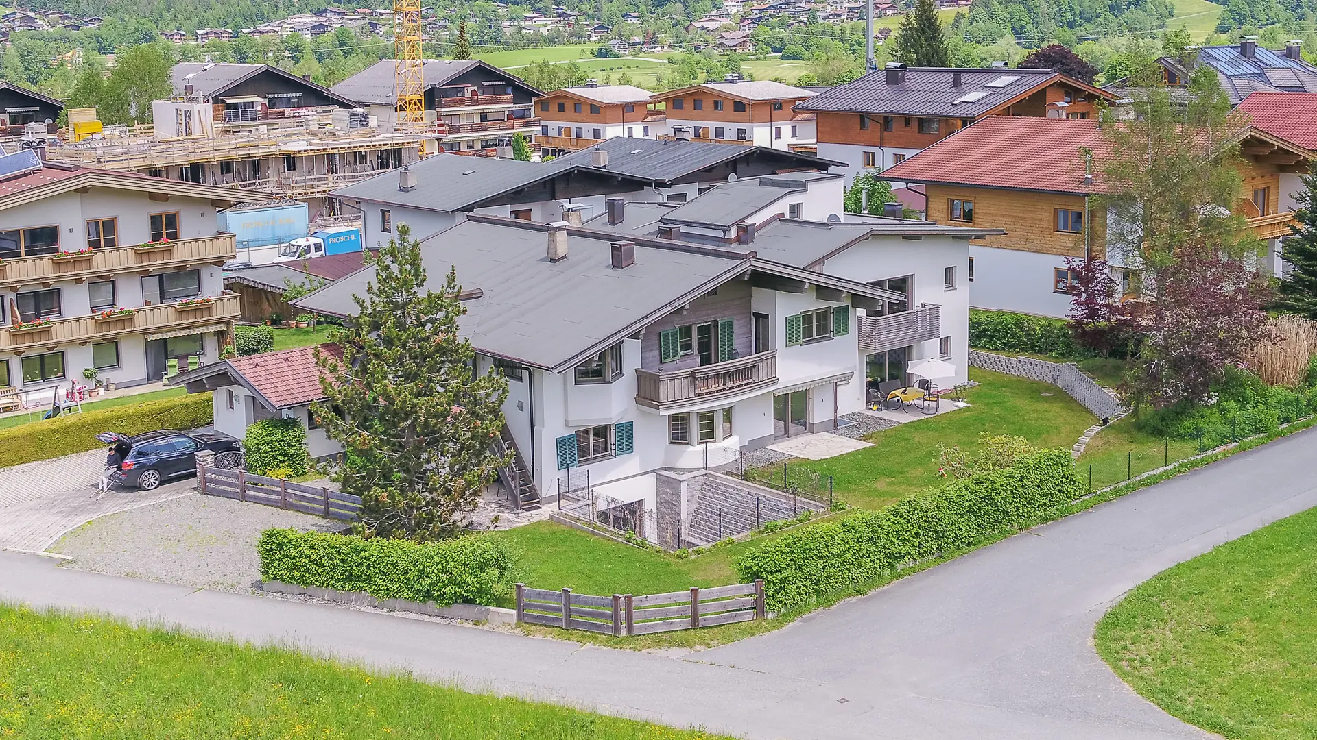 KITZIMMO-Mehrfamilienhaus mit Kaiserblick in Toplage von Ellmau.