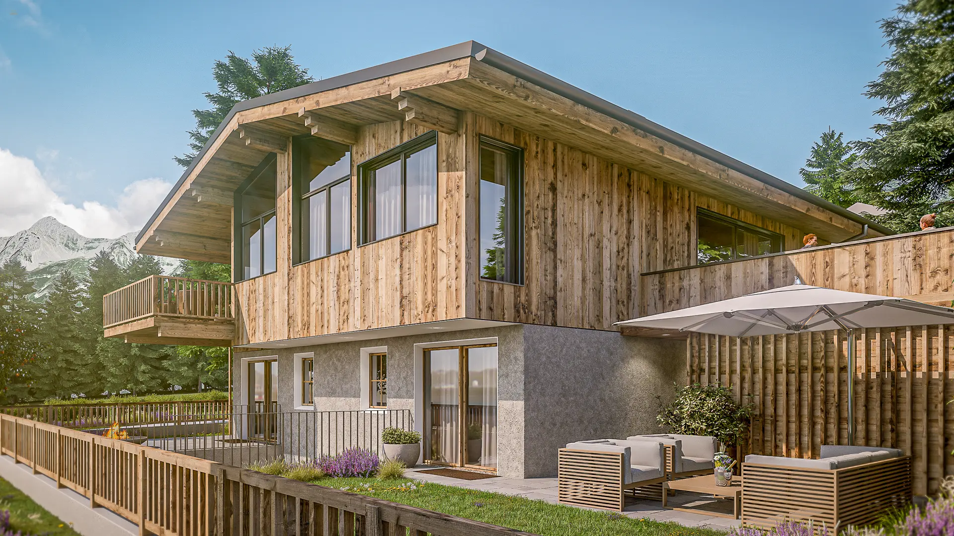 KITZIMMO-exklusives Neubauchalet am Sonnberg in Kitzbühel.