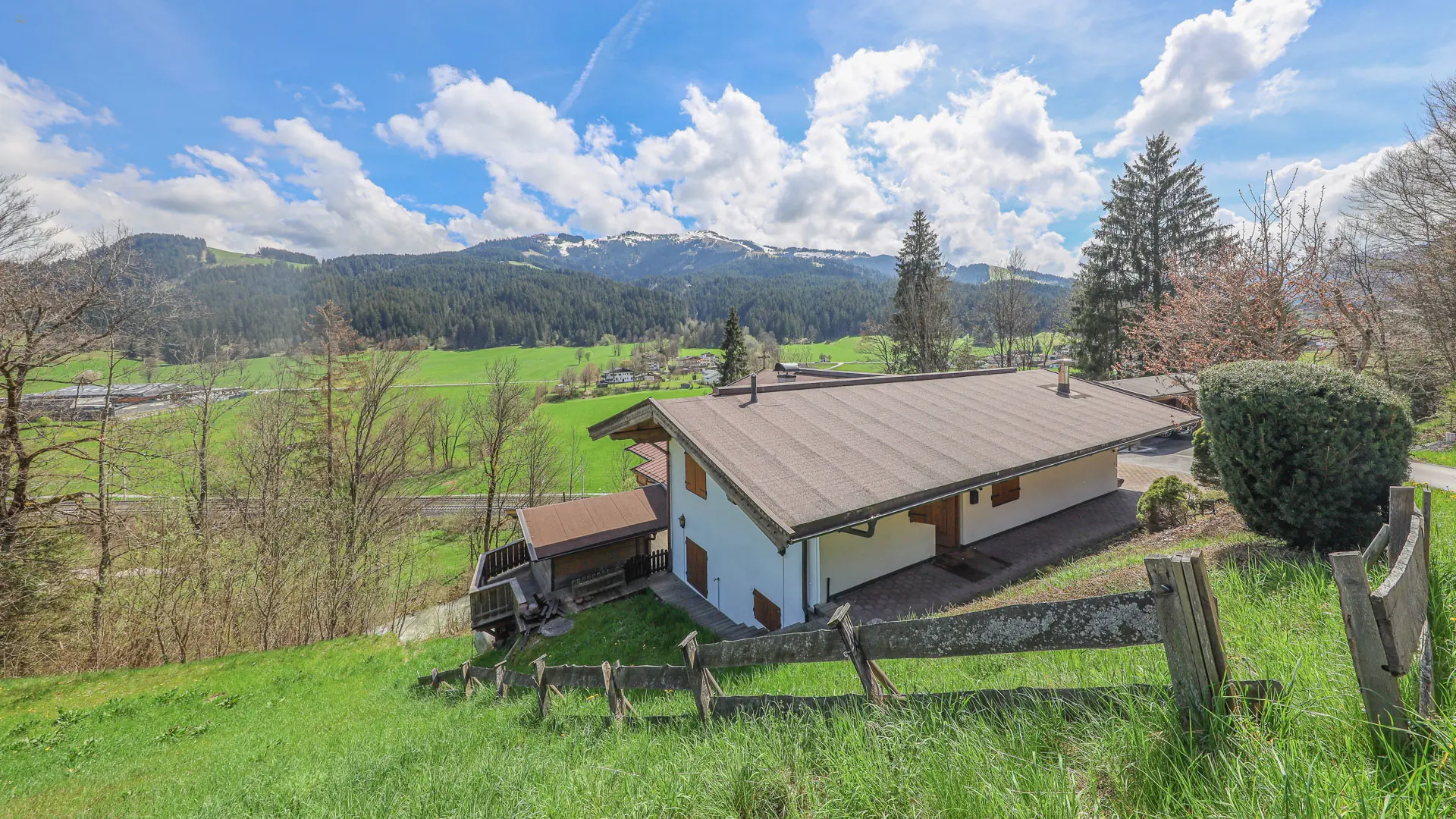 KITZIMMO-Einfamilienhaus in traumhafter Aussichtslage in Reith bei KitzbÃ¼hel kaufen.