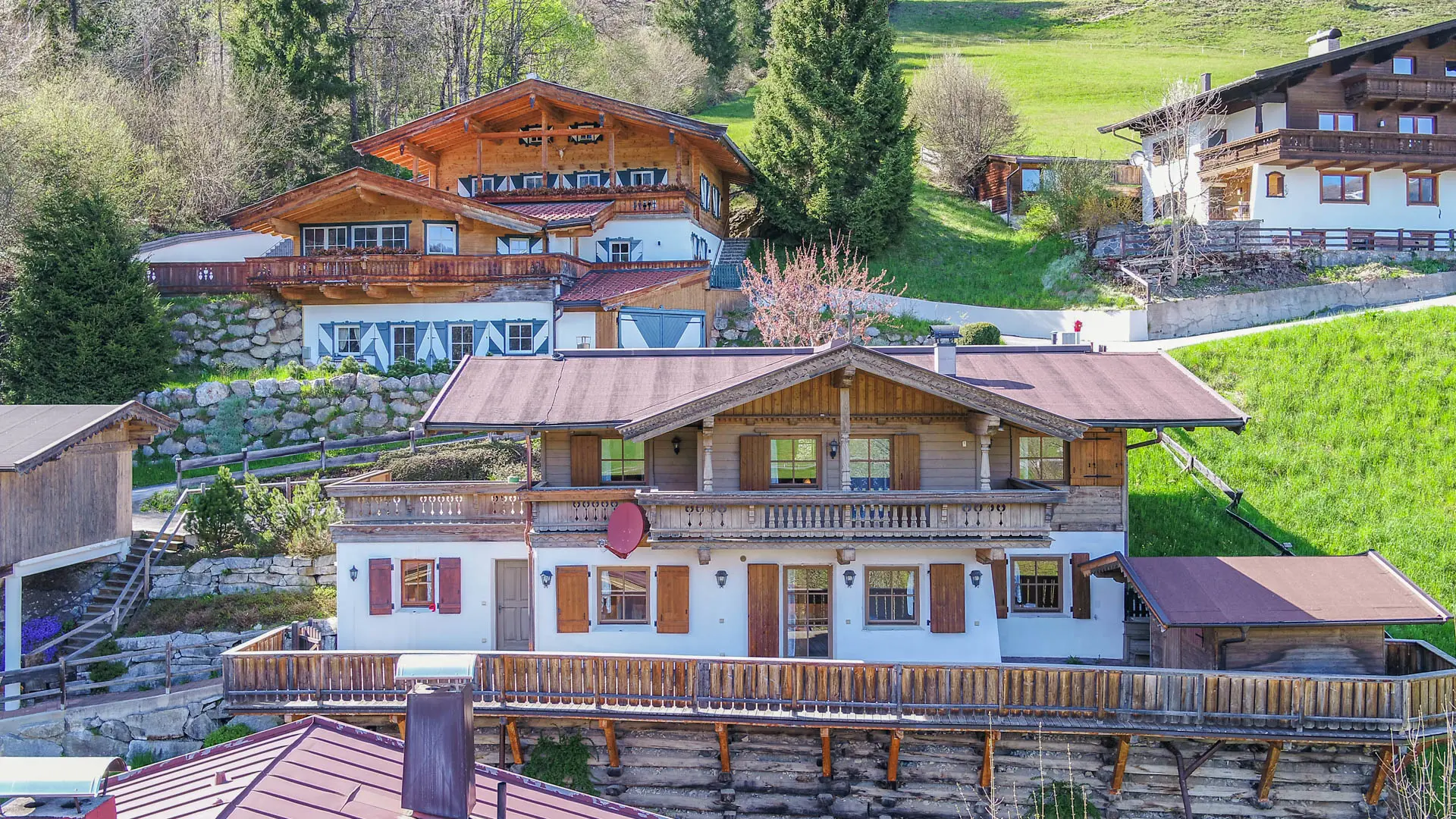 KITZIMMO-Einfamilienhaus in traumhafter Aussichtslage in Reith bei KitzbÃ¼hel kaufen.