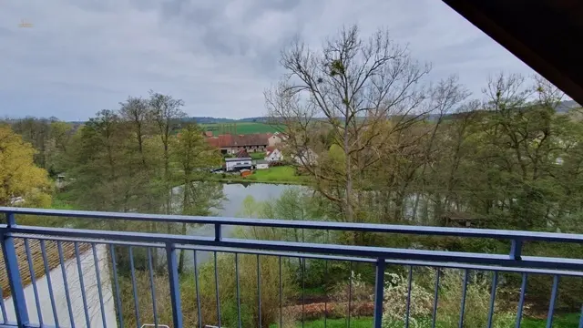 OG - Panorama vom Wohnzimmer- Balkon