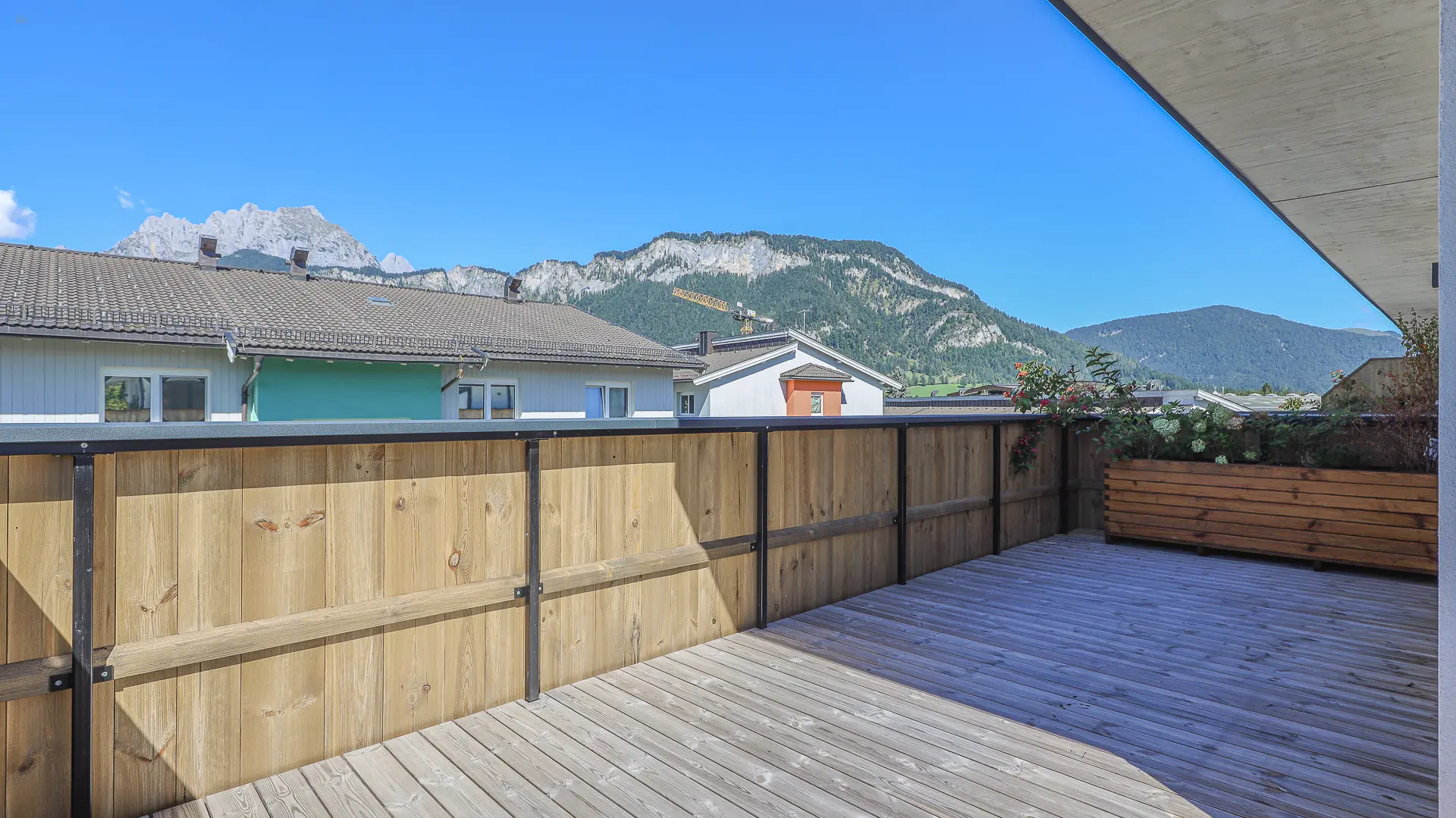 Neubau-Penthouse mit Kaiserblick in St. Johann in Tirol kaufen.