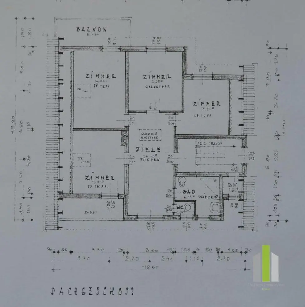 Plan Dachgeschoss